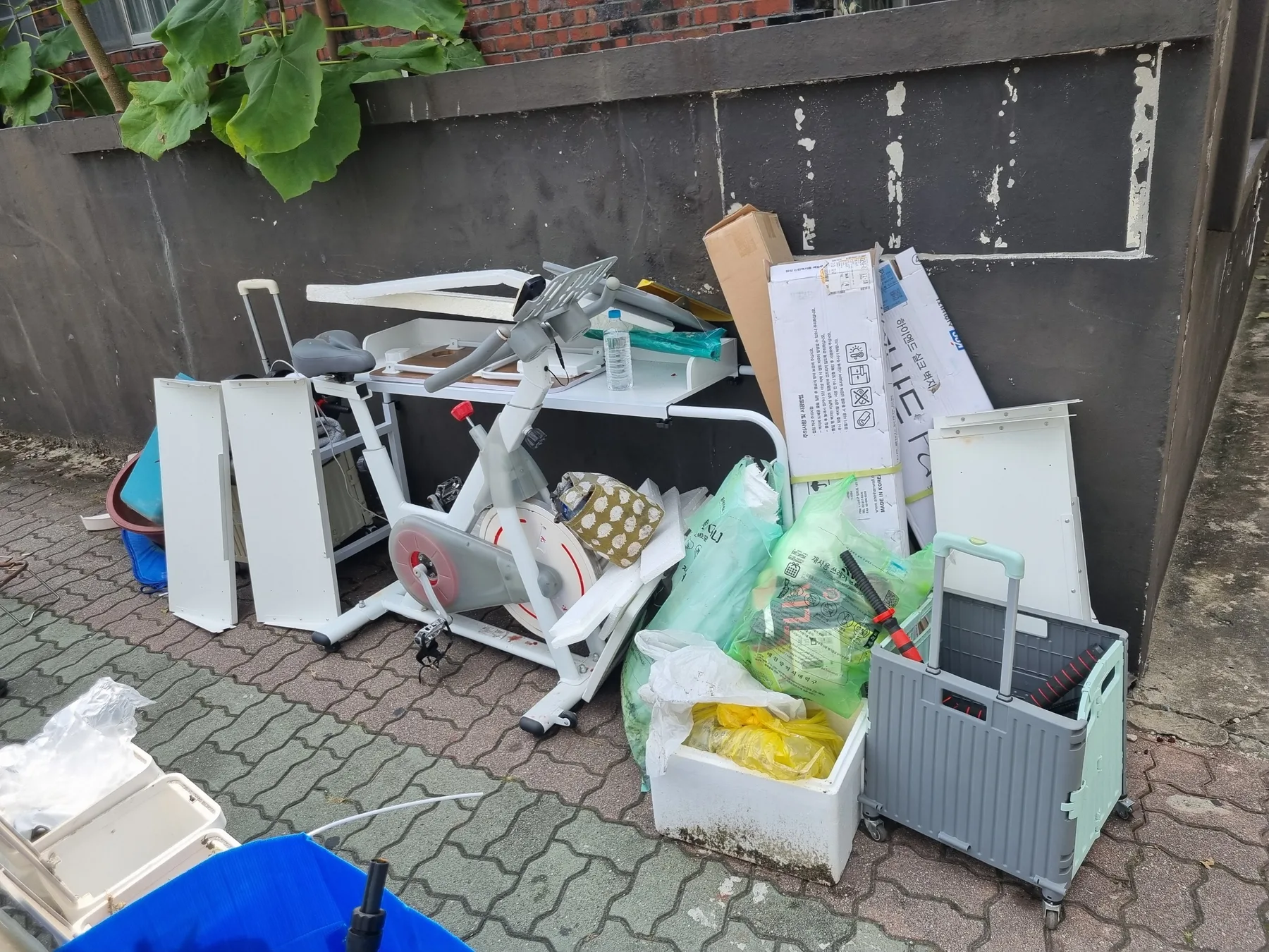 경기도 광주시 폐기물 처리 관련 현장 안내 이미지